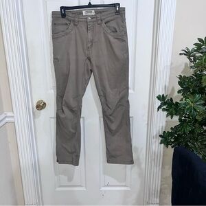 Mountian Khaki Men’s Straight Fit Tanish Gray Jeans 35x30